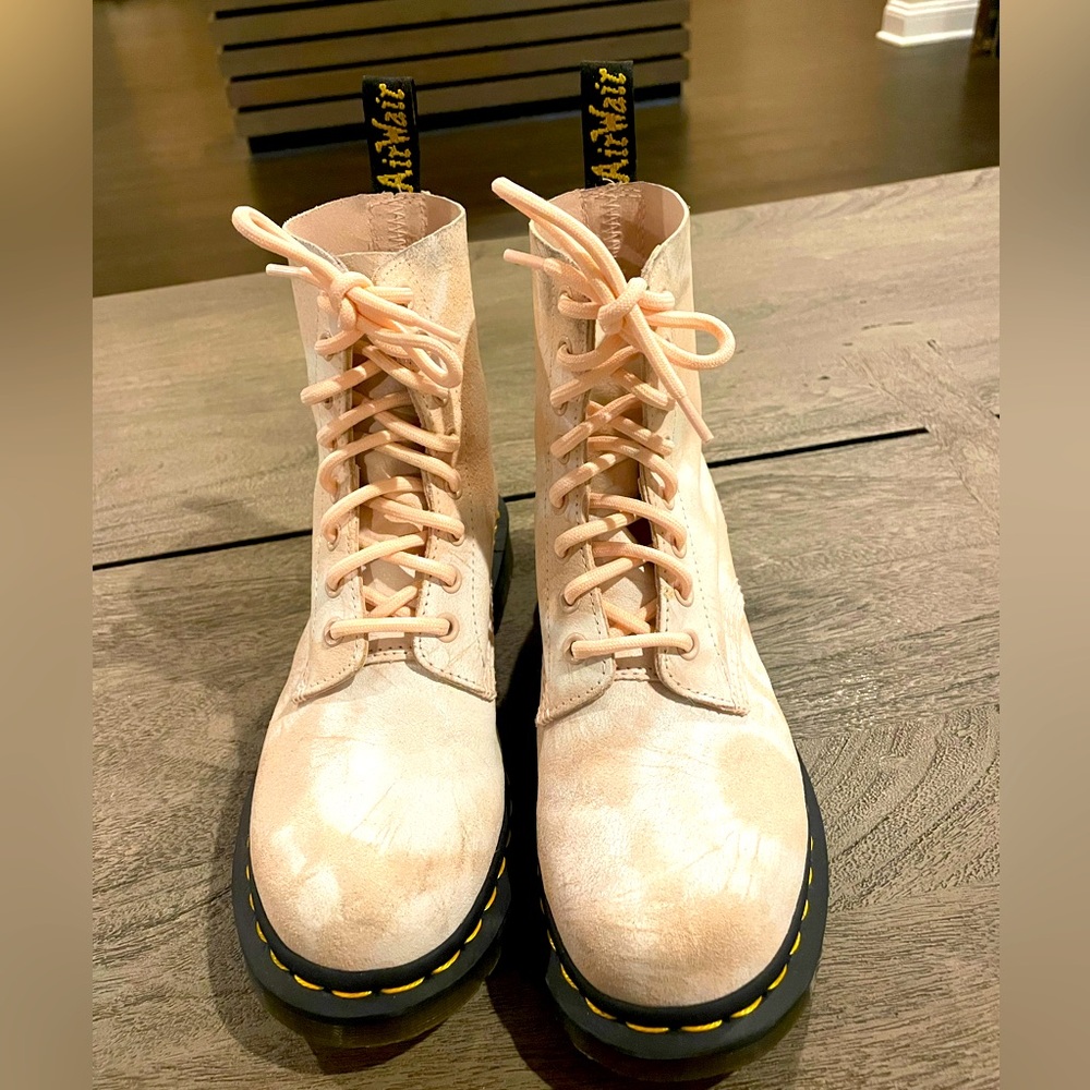 Dr. Martens Suede Pink Limited Edition Size 7